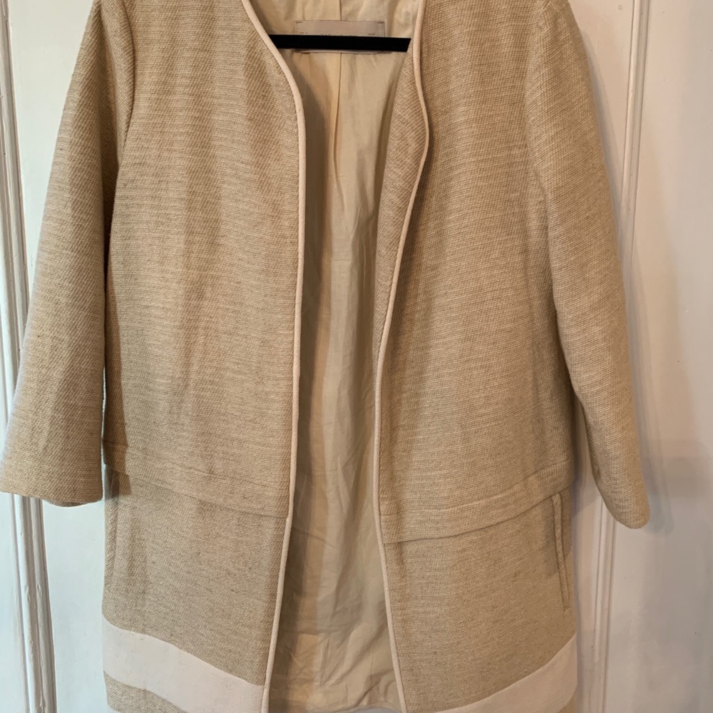 Zara Women’s Linen Mid length jacket